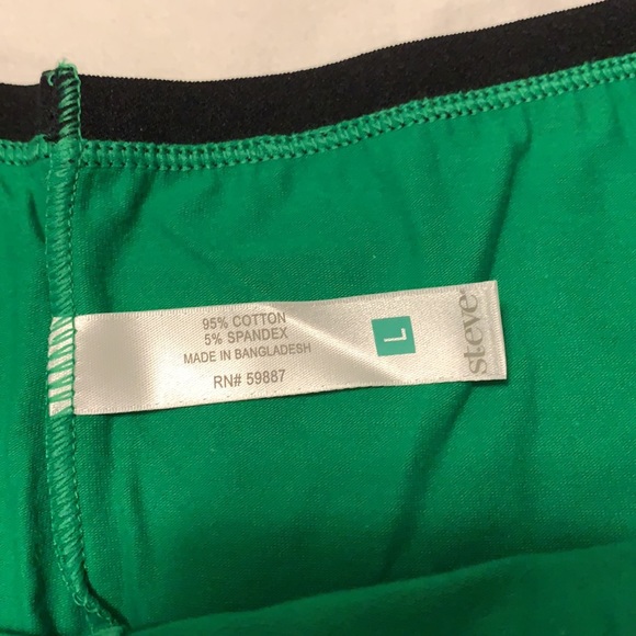 NWT Green Hipster panty Size large St. Eve - Picture 3 of 4